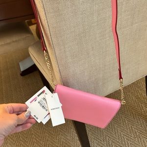Brand new with tags pink crossbody purse and wallet